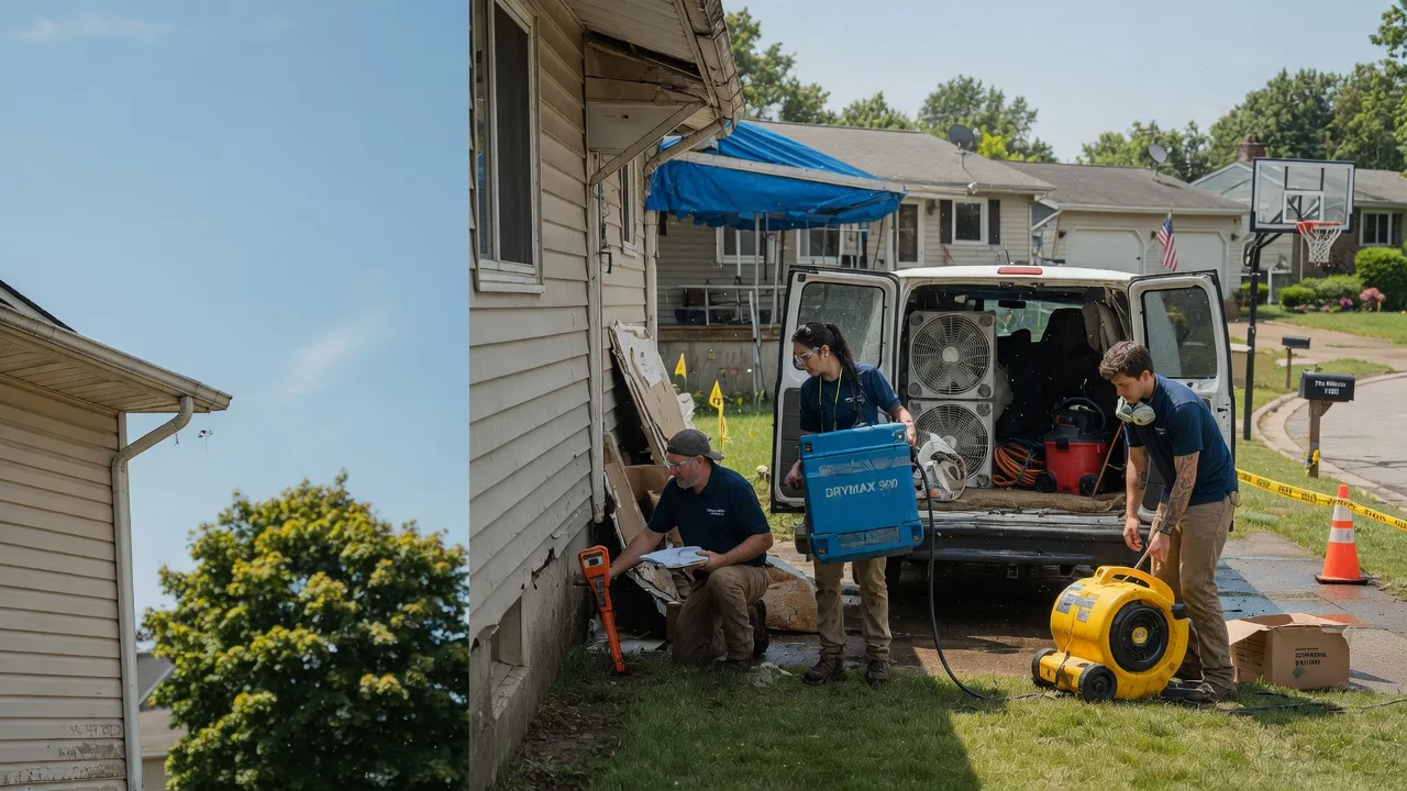 Ceiling Leak Cleanup in Postville, IA near me