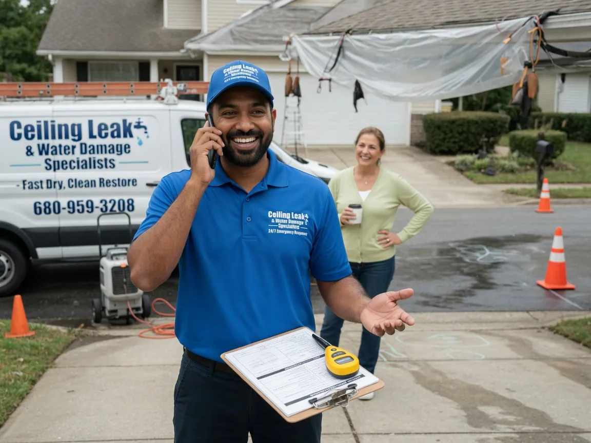 Ceiling Leak Cleanup Postville, IA FAQs